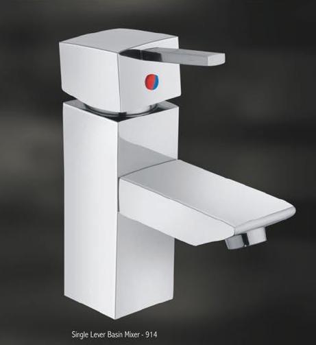 Single Lever Basin Mixer Squaro